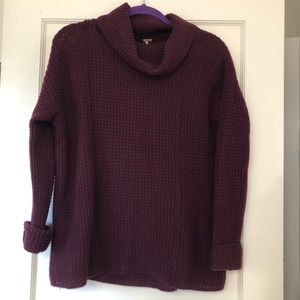 Free People Turtleneck Oversized Sweater